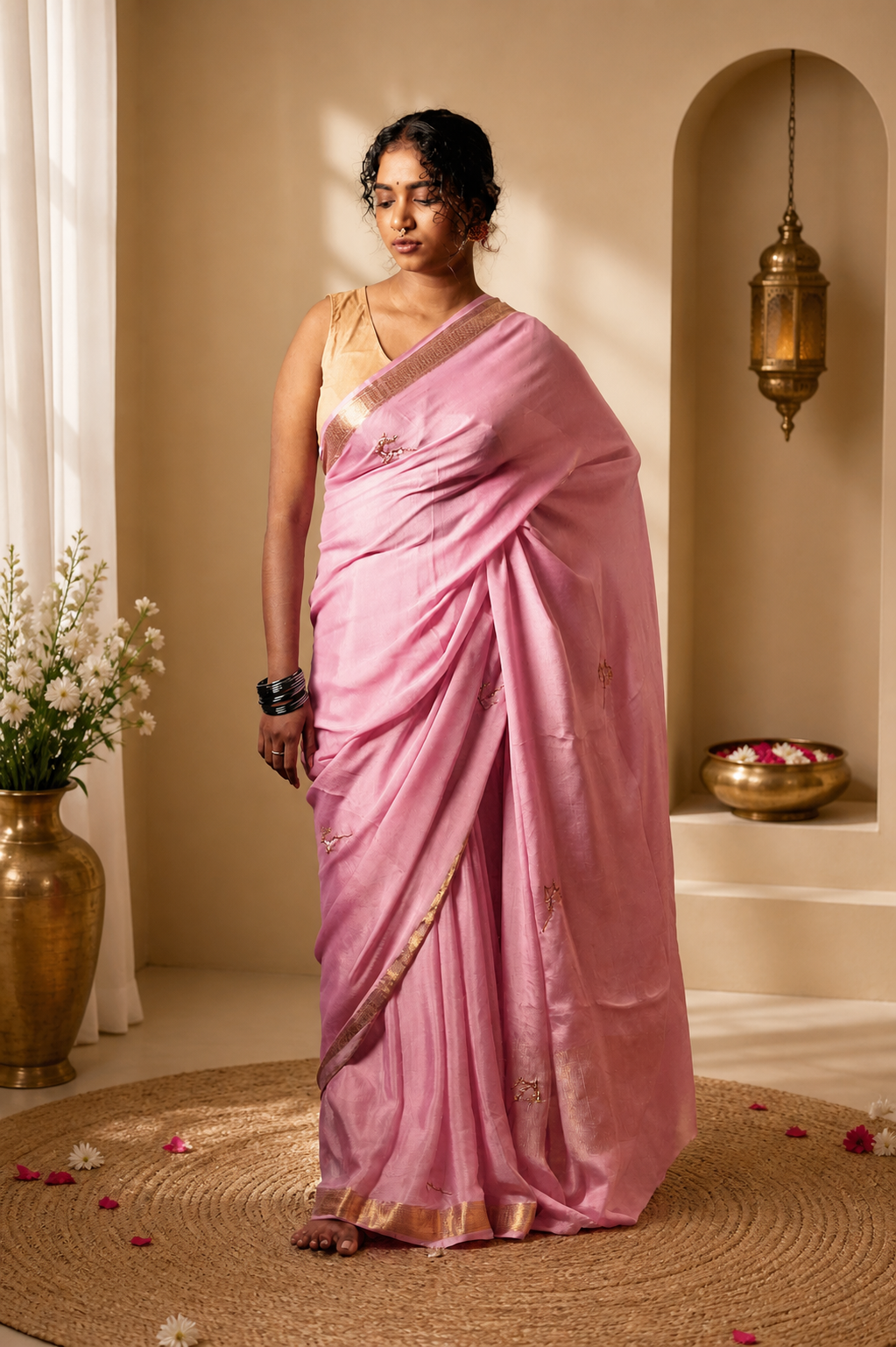 Gulabi Shringar Saree