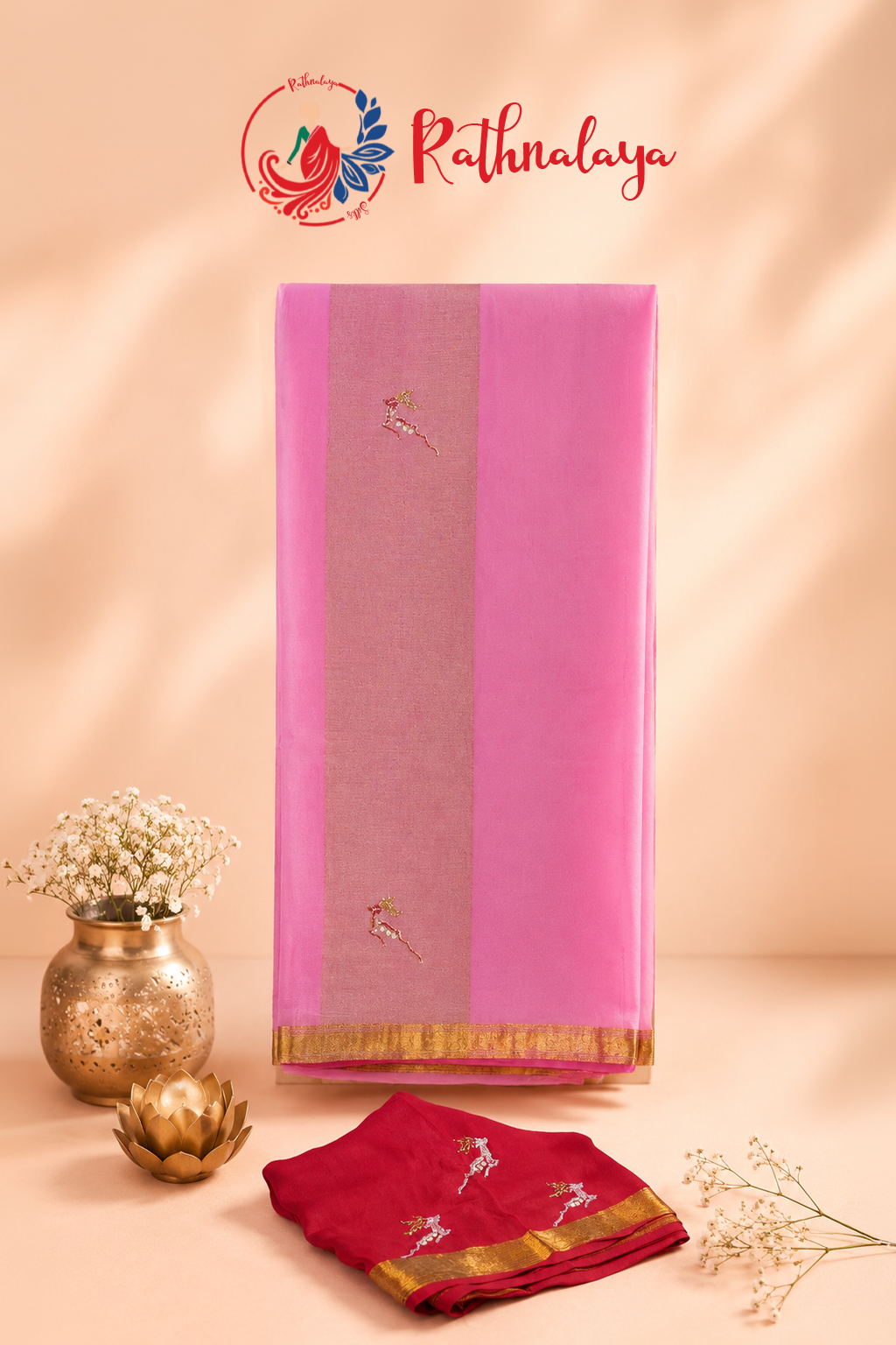 Gulabi Shringar Saree
