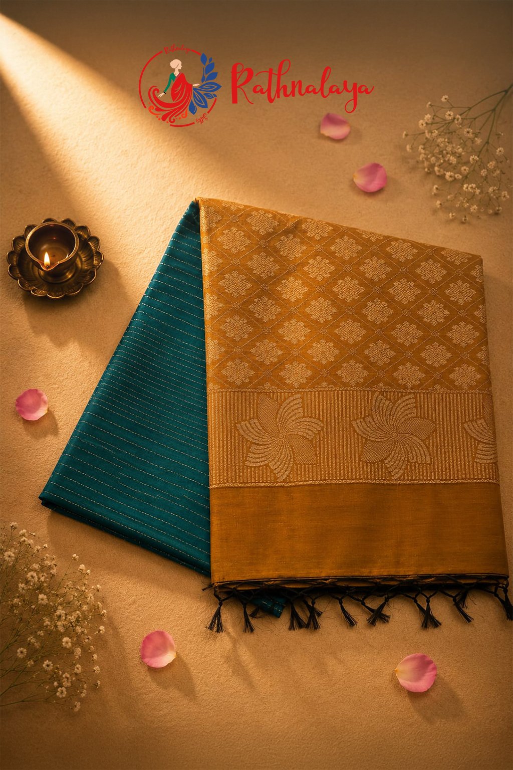 Svarna Neelambari Saree