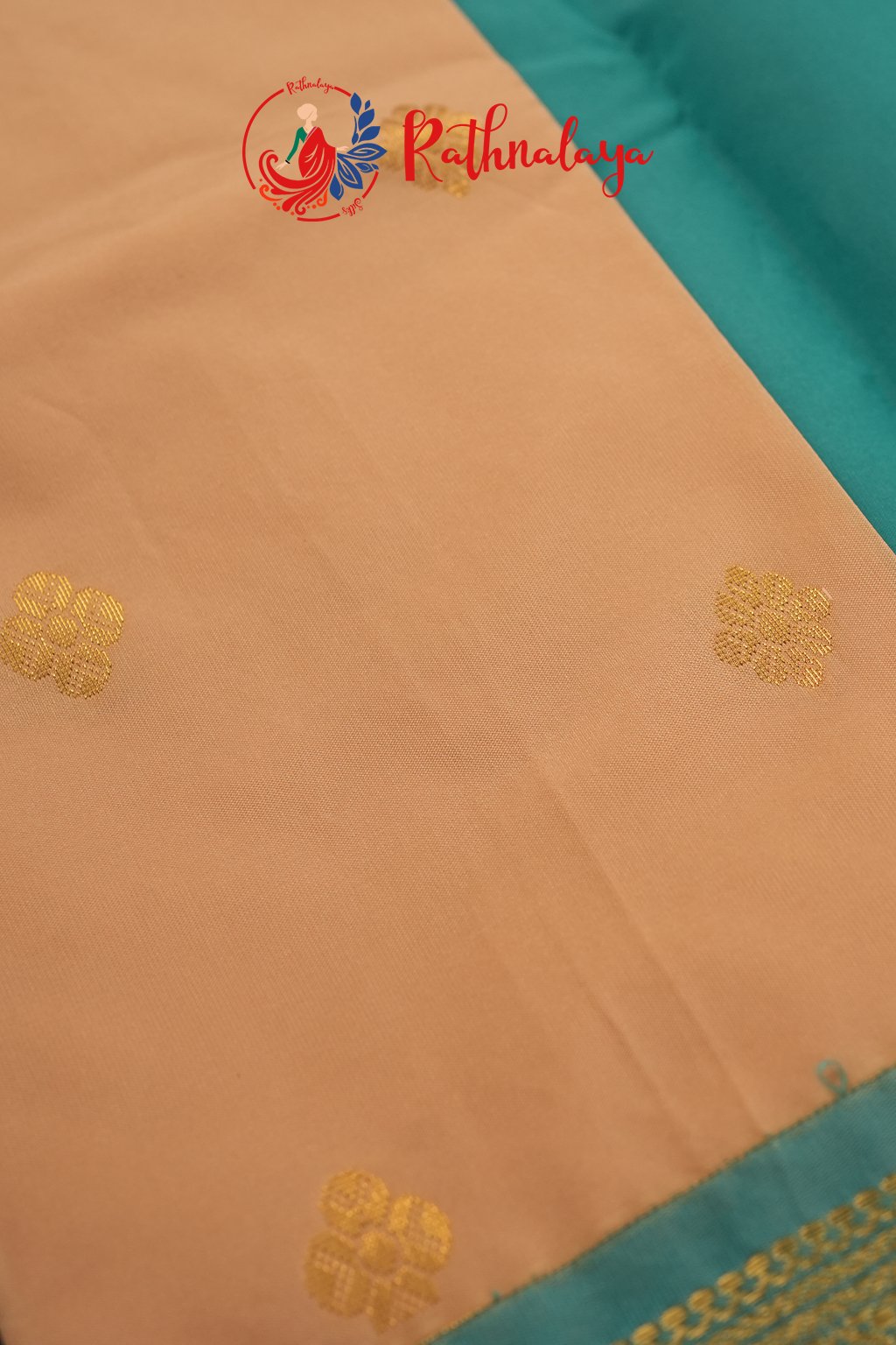 Peach Blossom Grace Saree