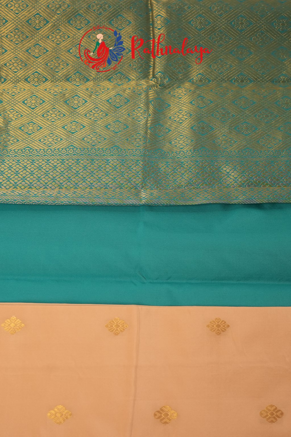 Peach Blossom Grace Saree
