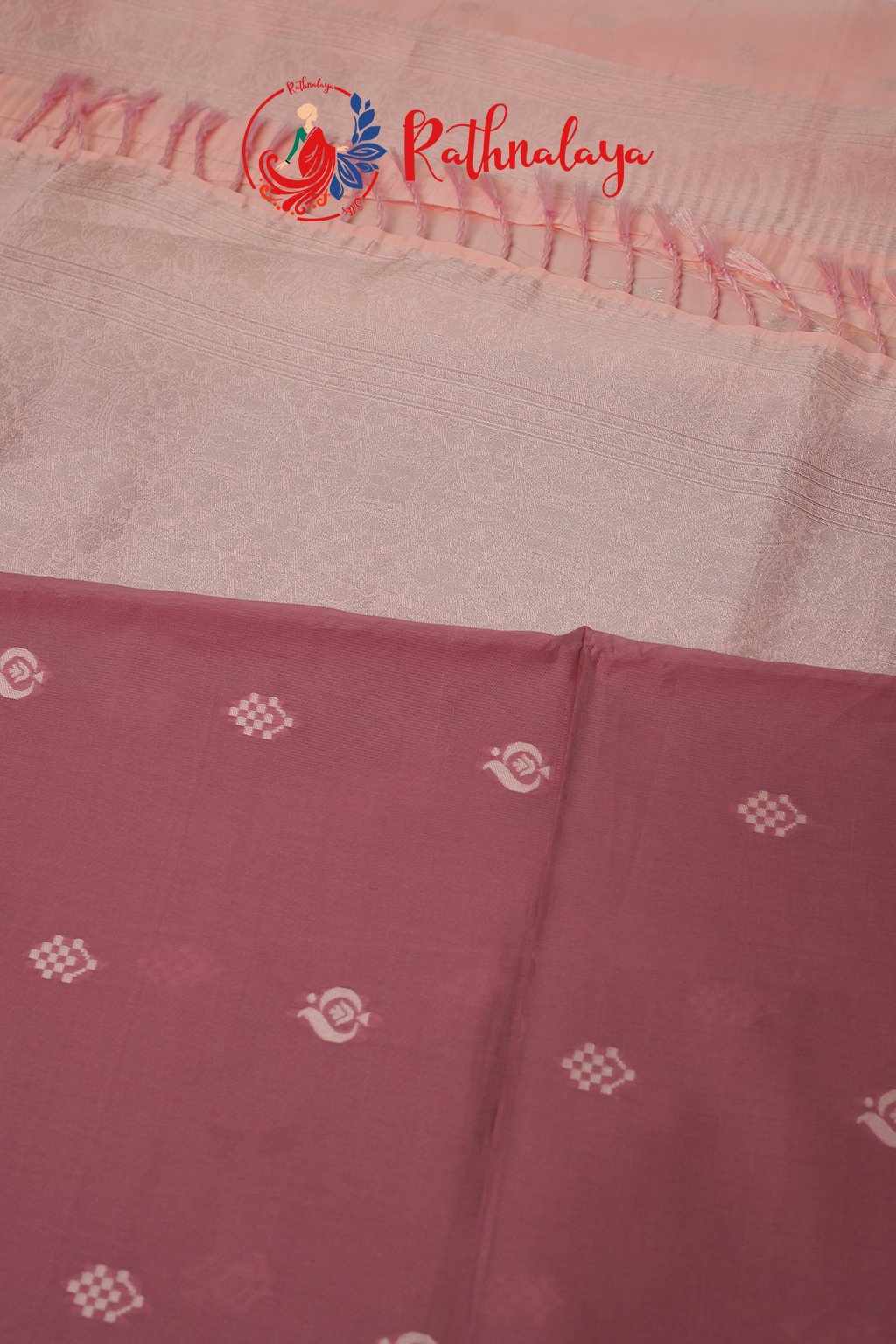 Gulabi Chandra Saree