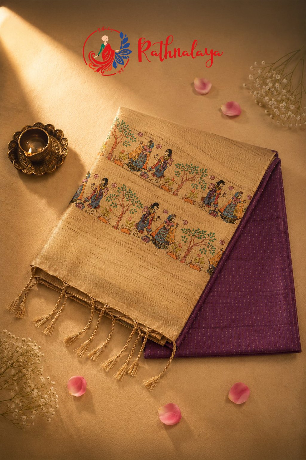 Vaidehi Kalamkari Elegance Saree